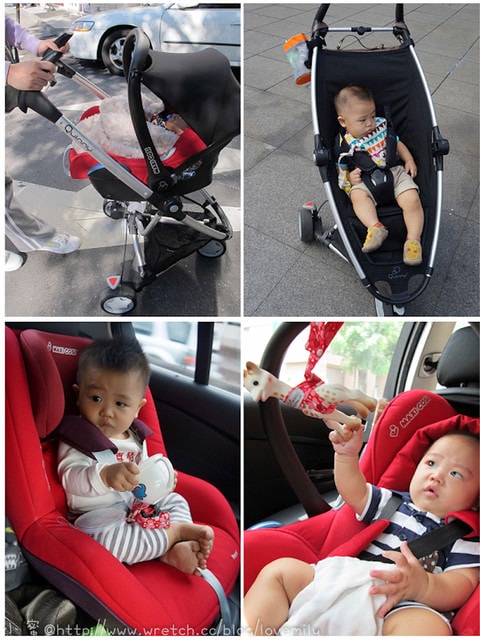 【兒物】Quinny Zapp推車+MaxiCosi提籃+MaxiCosi第二階段汽座Pearl+FamilyFix兩用底座
