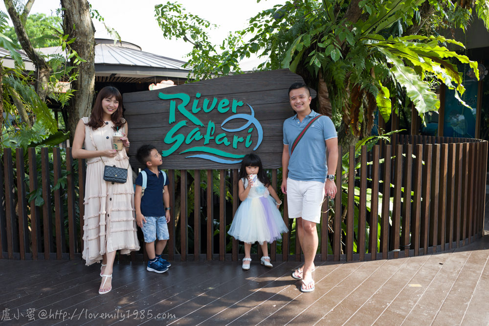 【新加坡親子遊】River Safari河川生態園，精緻度頗高，少有的河川生態值得一看，搭船看動物蠻特別有趣